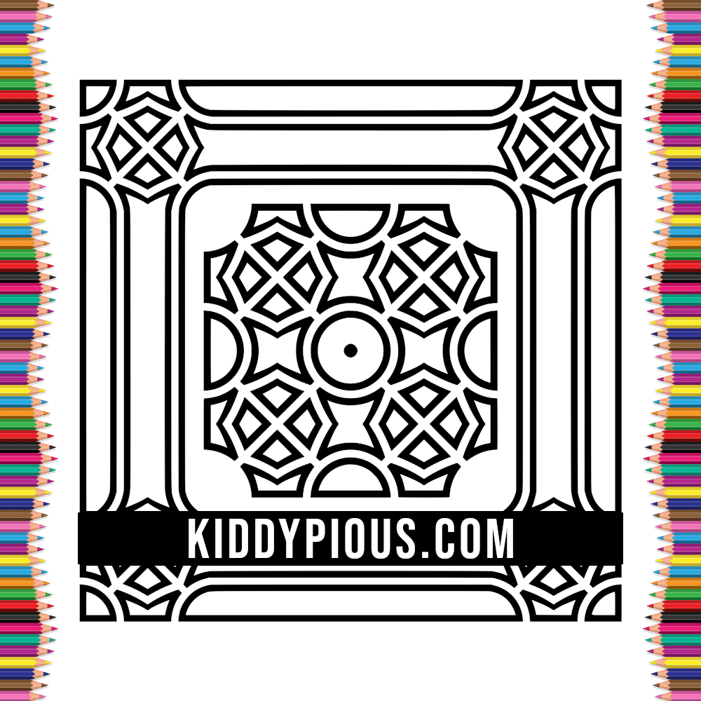 Coloriage Geometrie Motifs Enfants