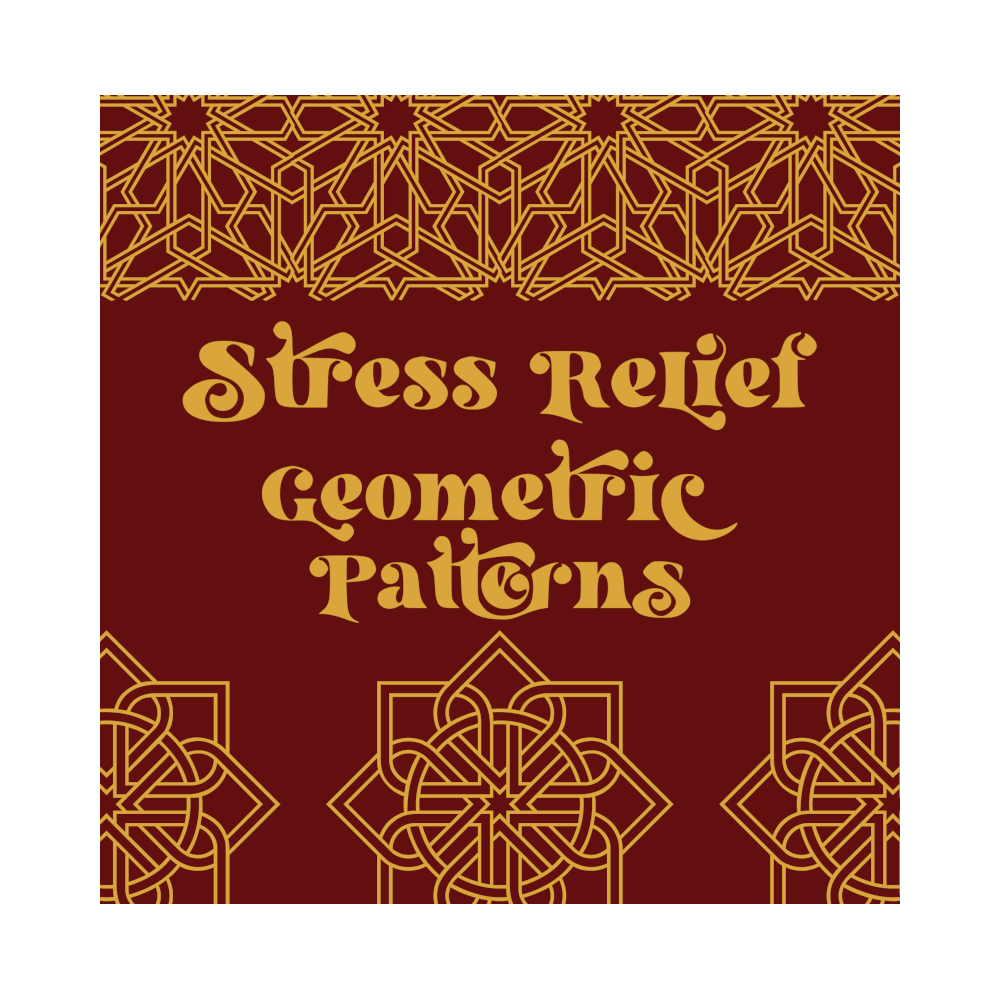 Islamic Patterns Coloring Book For Teens And Young Adult