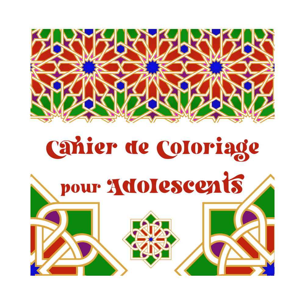 Livre de Coloriage des Motifs Pour Enfants 7 à 9 ans et Adolescents