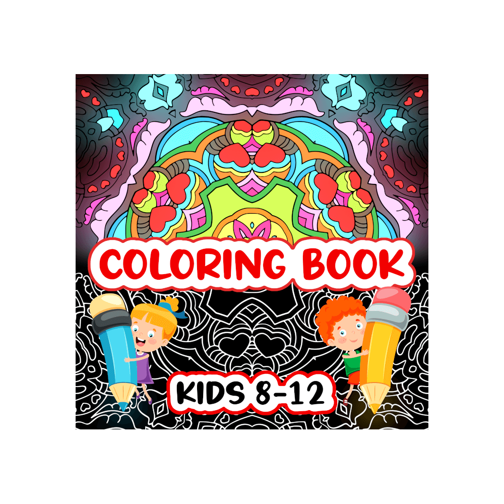 Valentine’s Patterns Coloring Book for Kids Ages 8-12