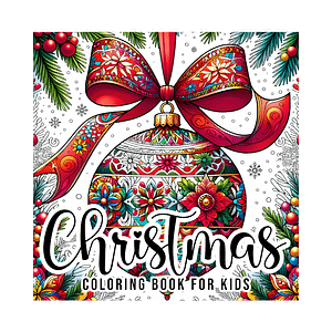Christmas Ornaments Coloring Book for Kids & Teens