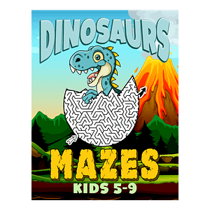 Dinosaurs Mazes for Kids 5-9