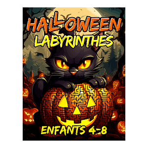 Halloween Labyrinthes Enfants 4-8