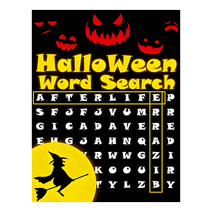 Halloween Word Search