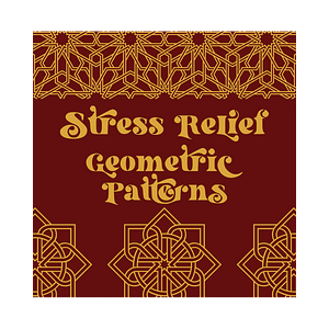 Islamic Patterns Coloring Book For Teens And Young Adult