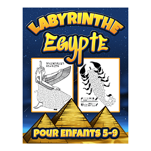 Labyrinthe Pour Enfant 5-9 Egypte