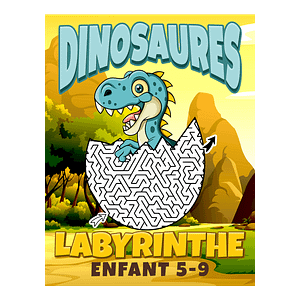 Labyrinthe des Dinosaures Pour Enfant 5-9