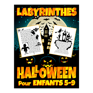 Labyrinthes Pour Enfants 5-9 Halloween