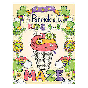 Maze for Kids 4-8 St Patrick’s Day