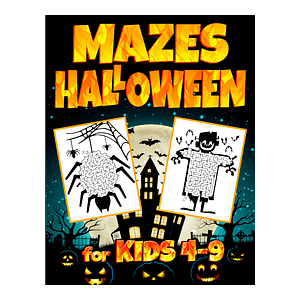 Mazes Halloween for Kids 4-9