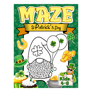 St Patrick’s Day Maze for Kids 4-8