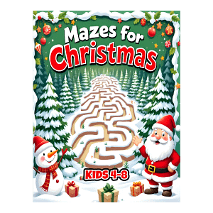 Mazes For Christmas Kids 4 8