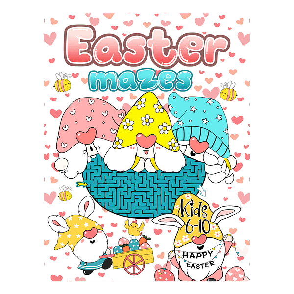 Easter Mazes for Kids 6-10