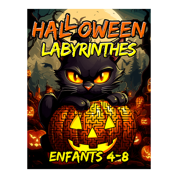 Halloween Labyrinthes Enfants 4-8