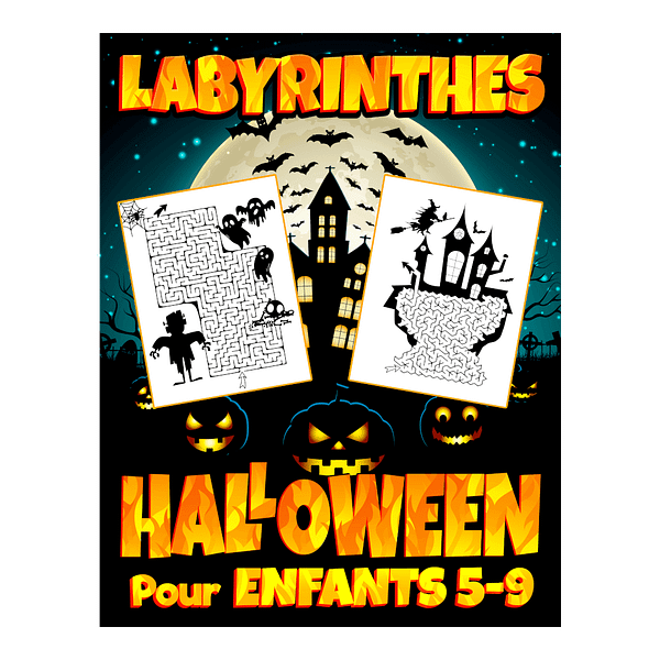 Labyrinthes Pour Enfants 5-9 Halloween