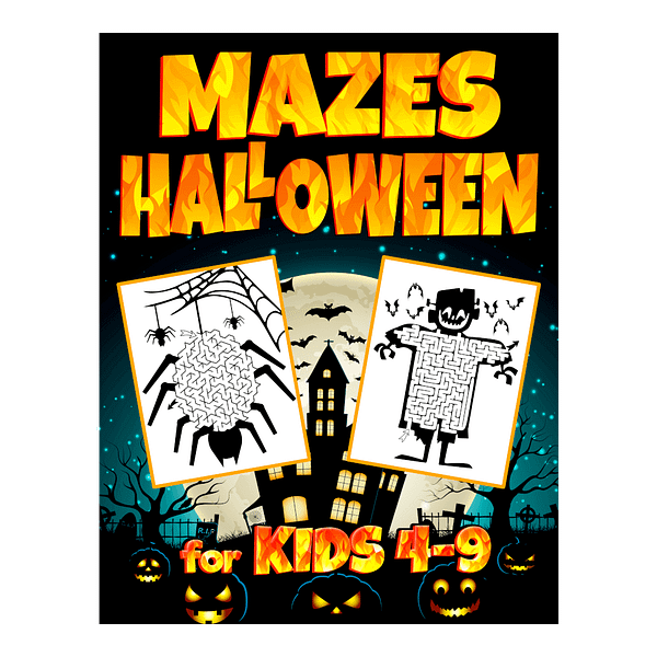 Mazes Halloween for Kids 4-9