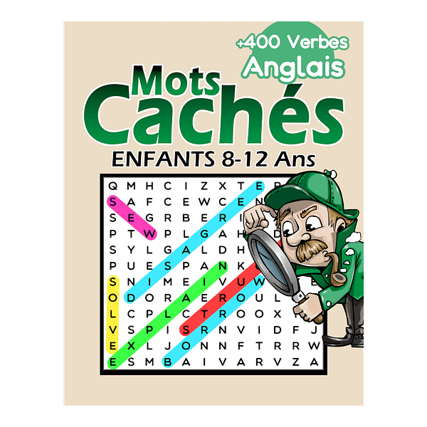 Mots Cachés Enfants 8-12 Ans