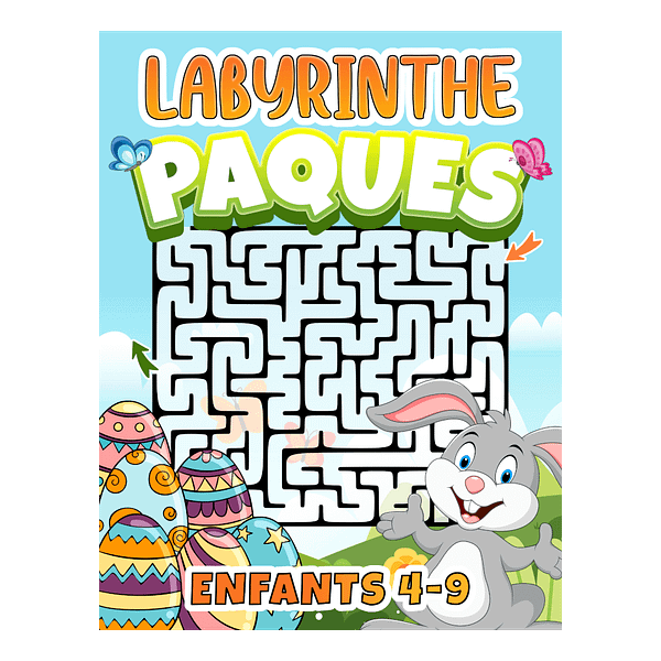 Pâques Labyrinthe Pour Enfants 4-9