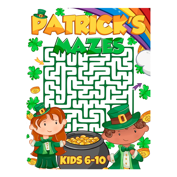 St. Patrick's Day Mazes for Kids 6-10