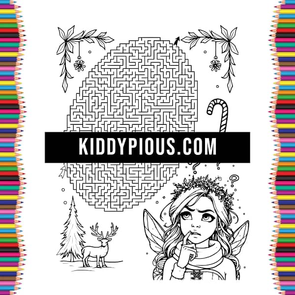 Labyrinthe De Noel Pour Enfants 4 8 2