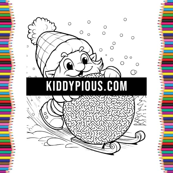 Labyrinthe De Noel Pour Enfants 4 8 3