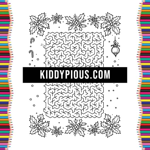 Mazes For Christmas Kids 4 8 2