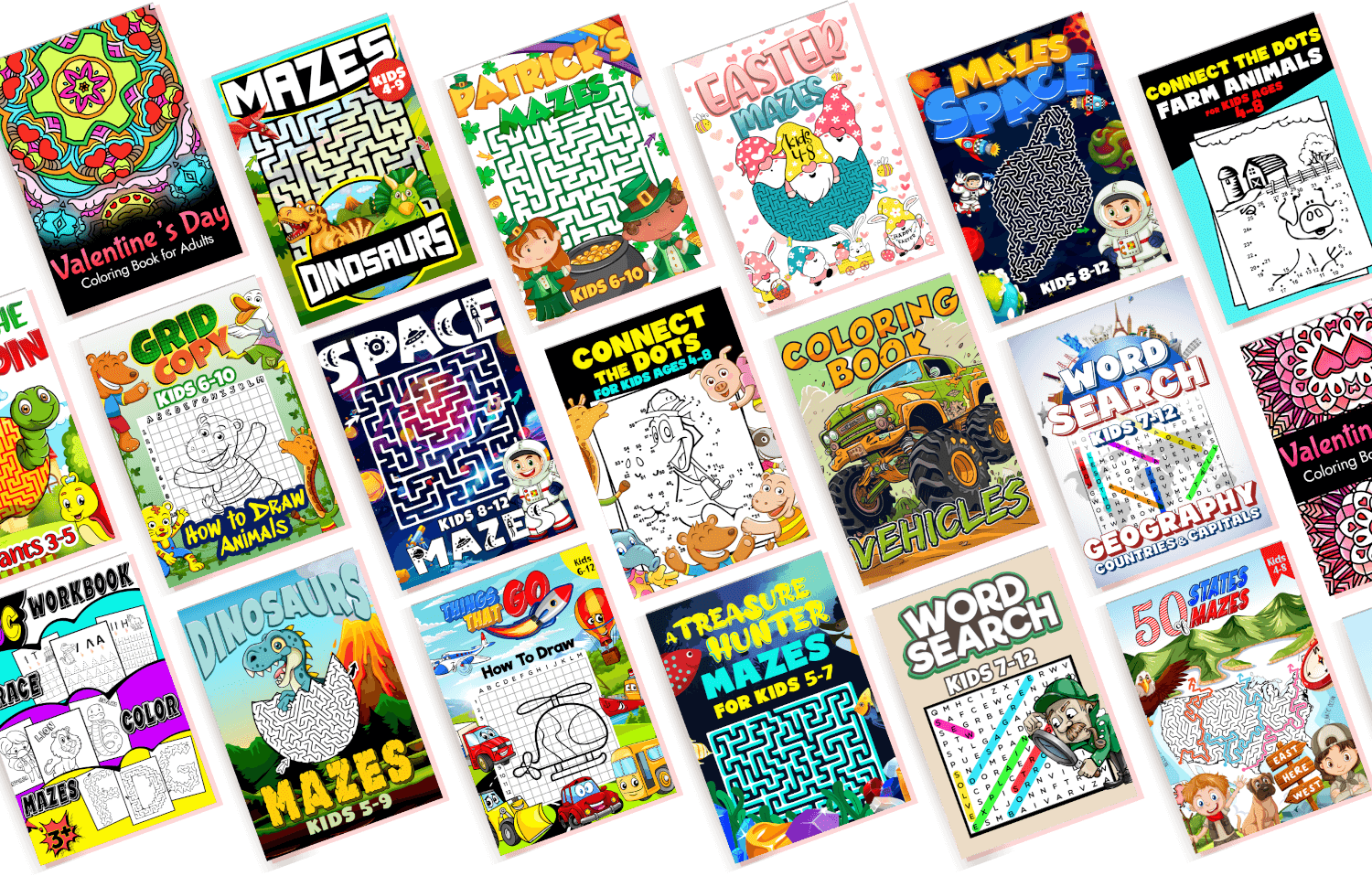 Mazes Book for kids