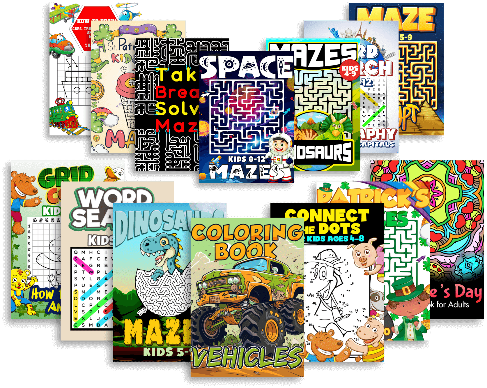 Mazes Book for kids
