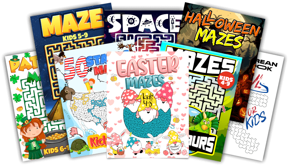 Mazes Book for kids 13